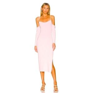 NWT BARDOT Stella Knit Dress Sorbet Pink M